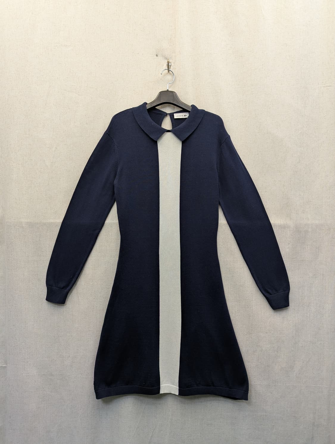 라코스테 네이비 니트 원피스 상품이미지1