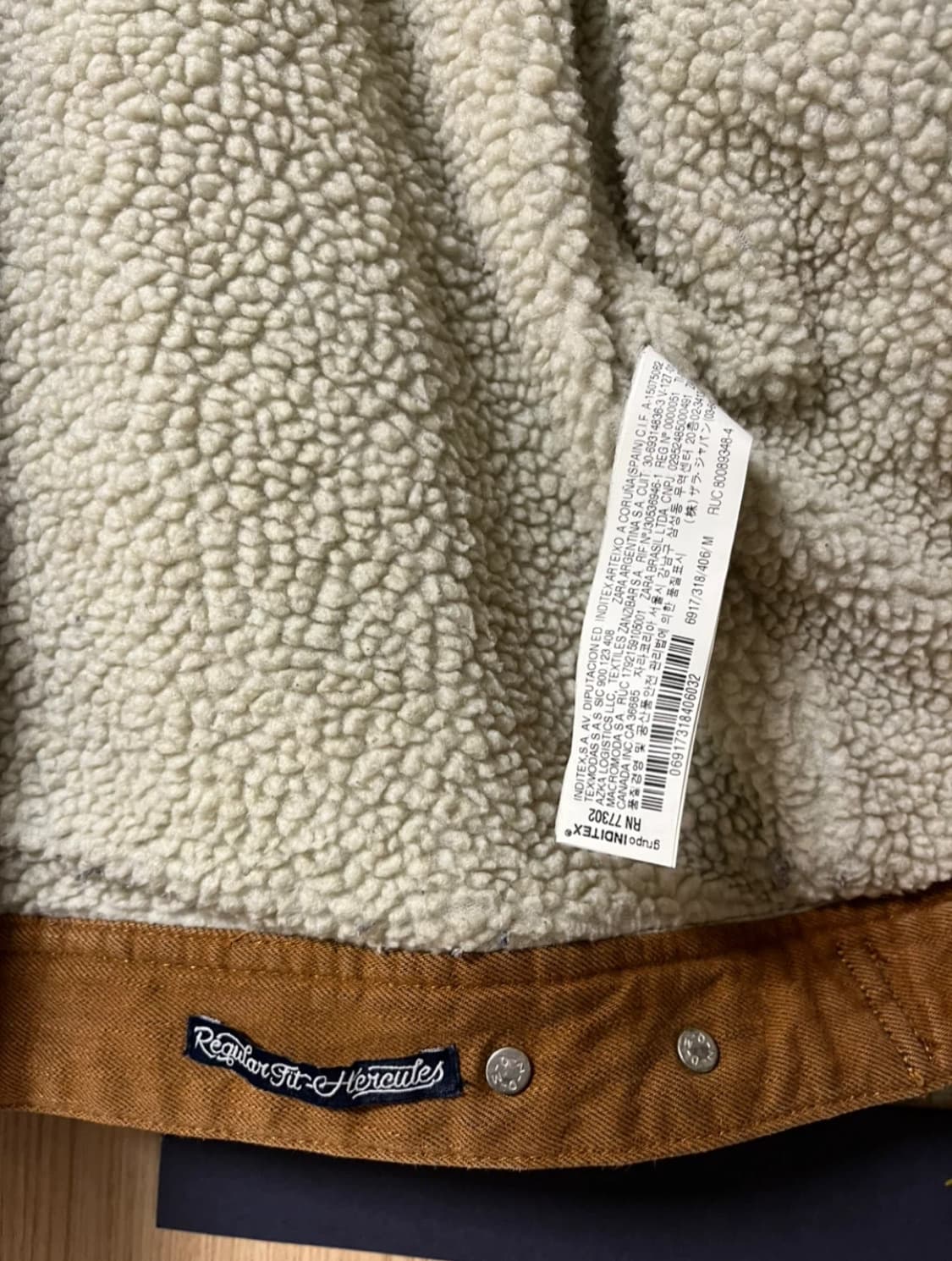 자라 겨울 청자켓 상품이미지4