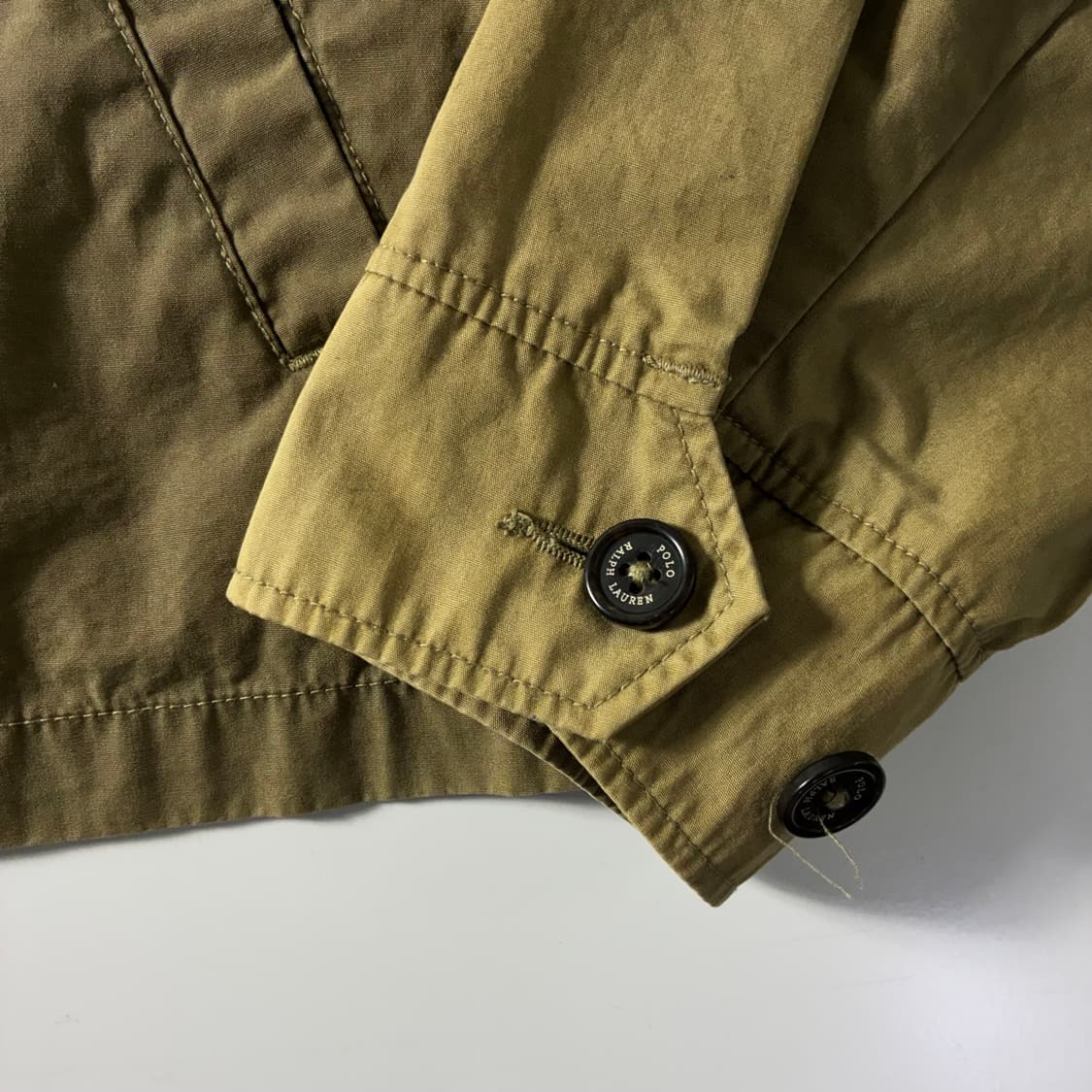 Polo  폴로 랄프로렌 자수 코튼 베이지 블루종 자켓  상품이미지4