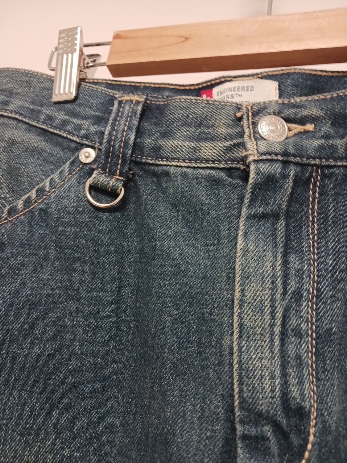 리바이스 엔지니어드 롱데님스커트 상품이미지2