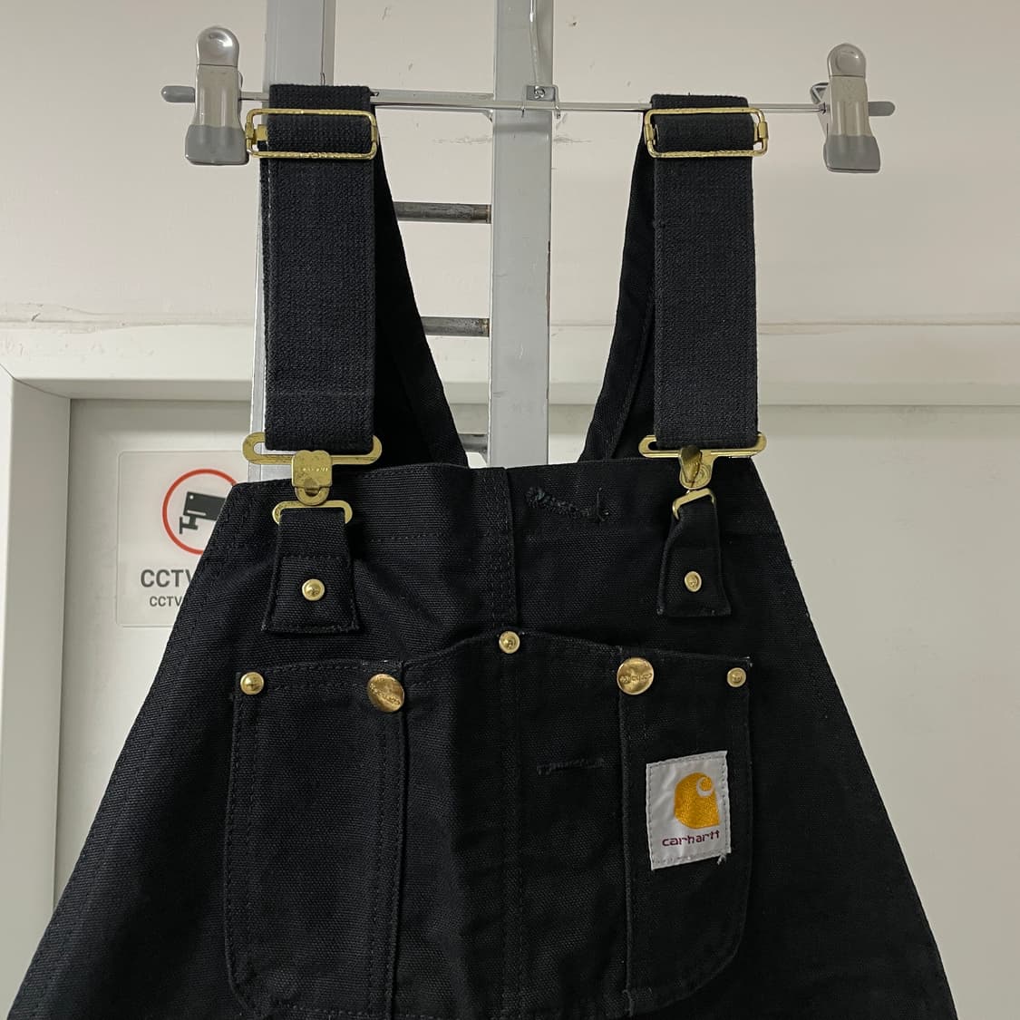 칼하트 오버롤 블랙 32X30 상품이미지2