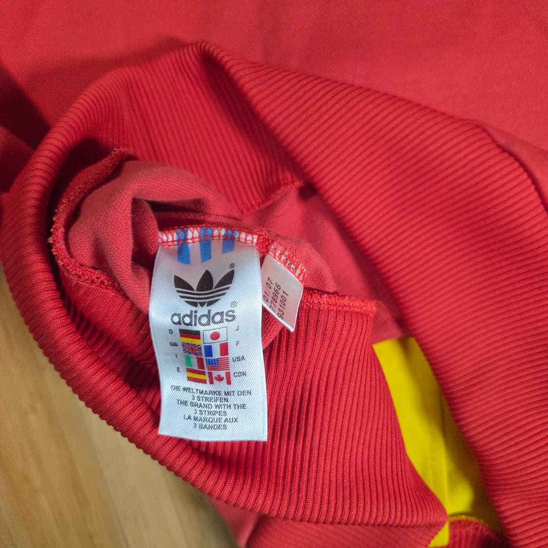 00's 아디다스 에콰도르 축구 국가대표 트랙탑 져지 (L)
 상품이미지9