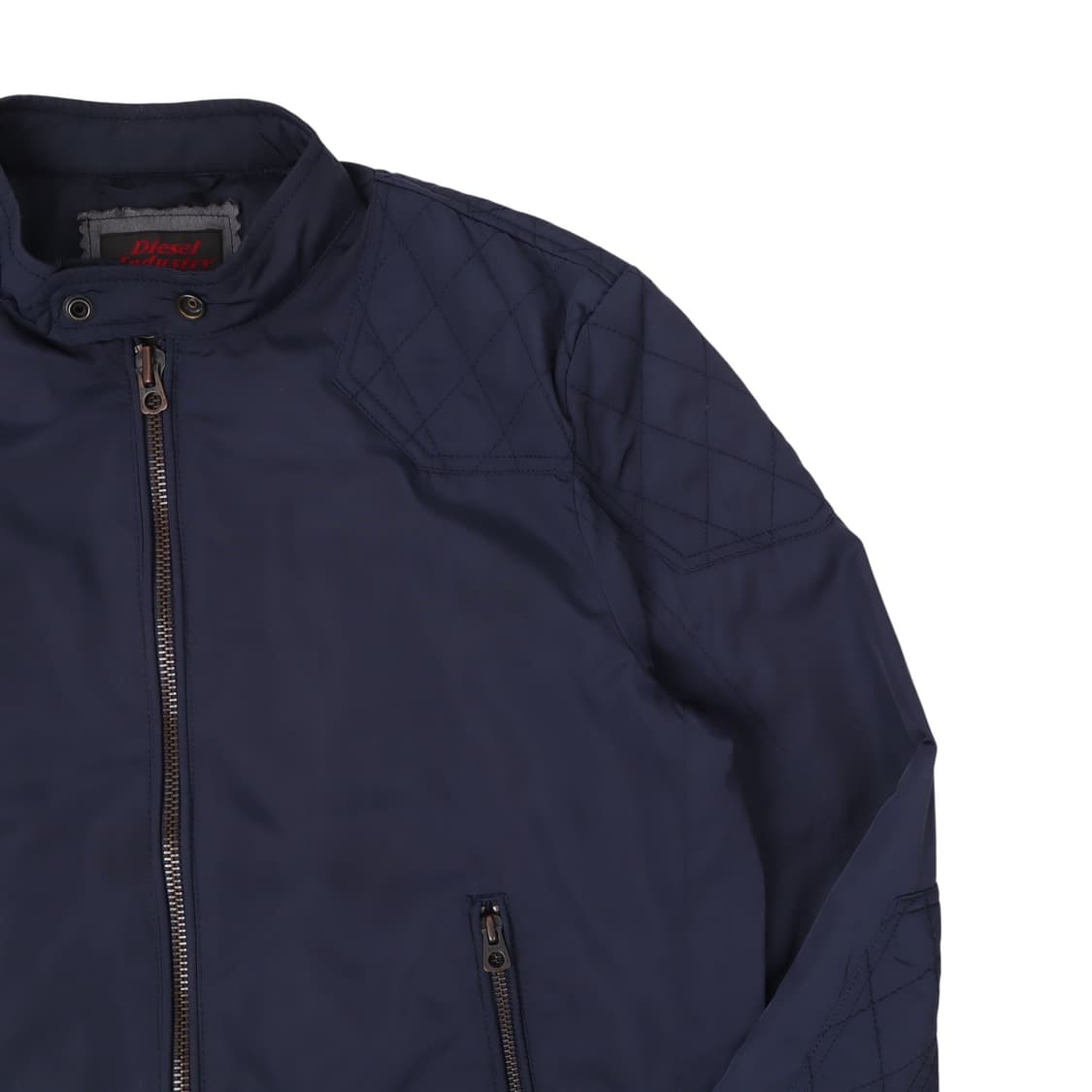 디젤 네이비 폴리 쉘 바이커 자켓 상품이미지3