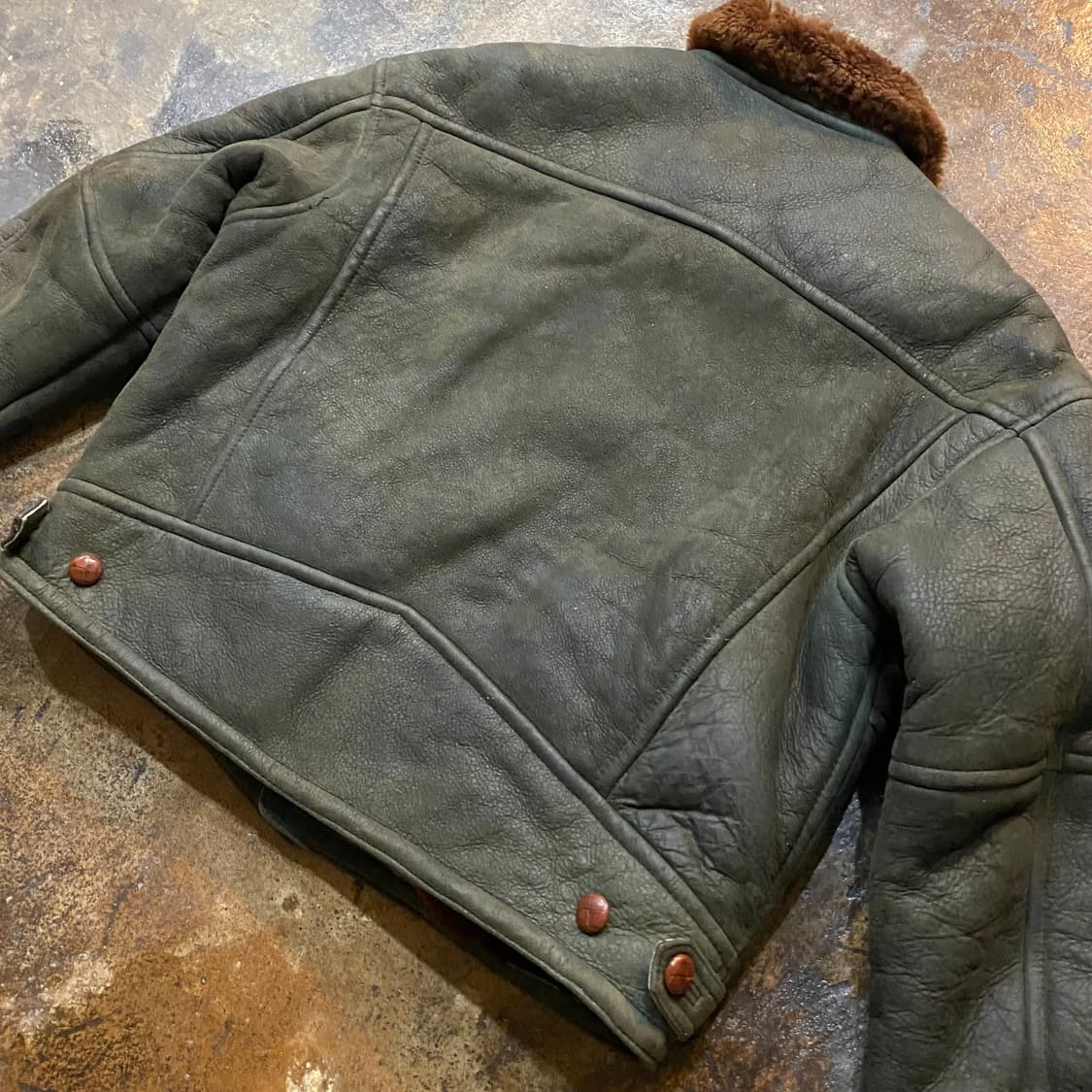 (M) 90s DEZERT 무스탕 자켓 상품이미지5