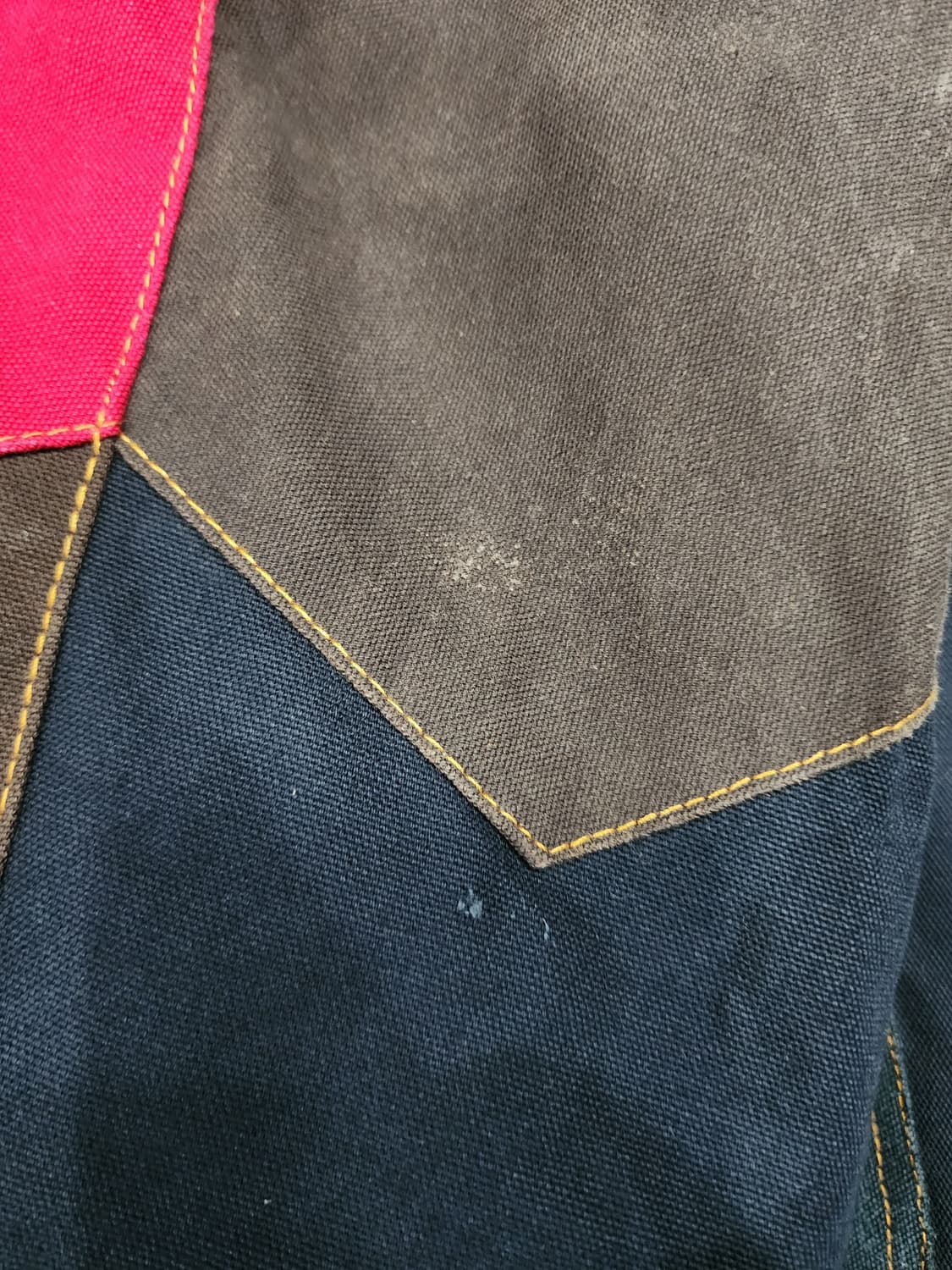 칼하트 리메이크 패치 멀티컬러 워크 자켓 후드자켓 상품이미지8