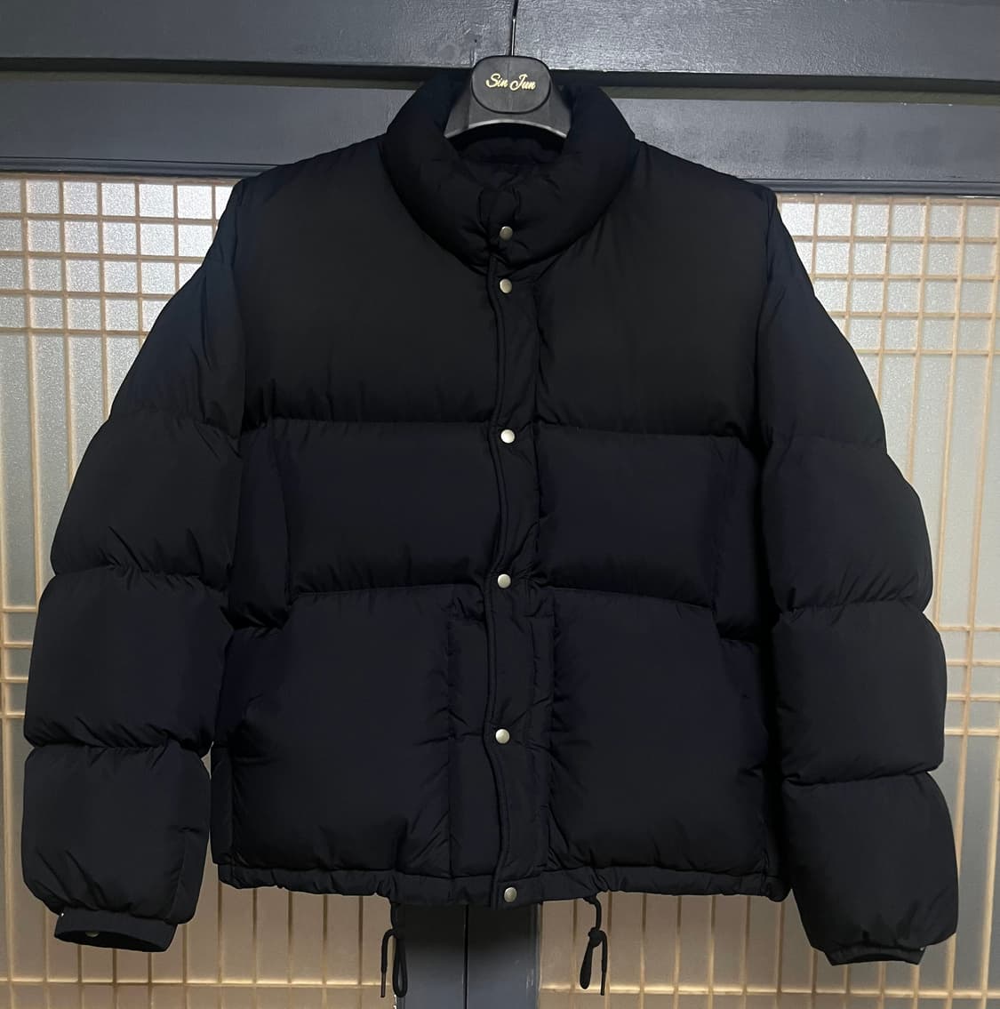 [4]폴리테루 유즈드스냅 푸퍼패딩 네이비 상품이미지3