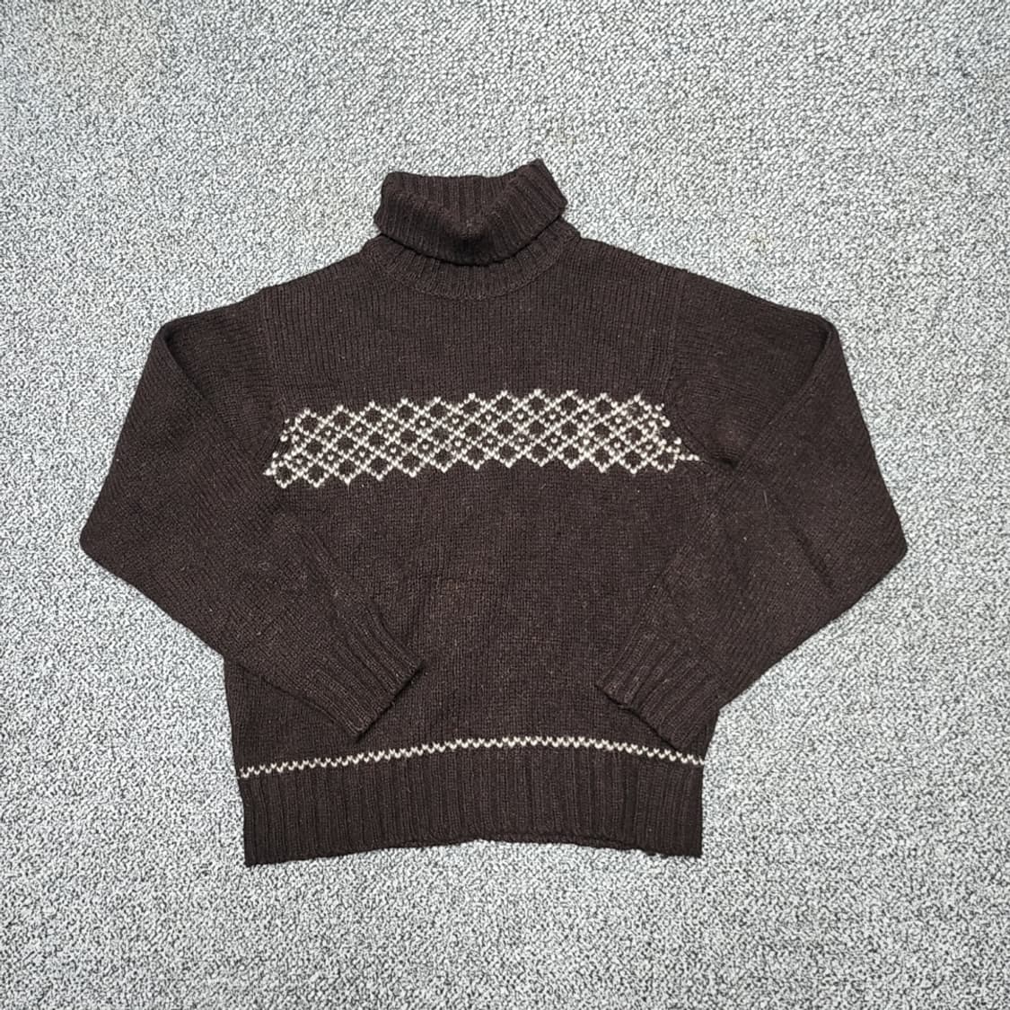 [L] 폴스미스 터틀넥 헤비 니트 스웨터 상품이미지1