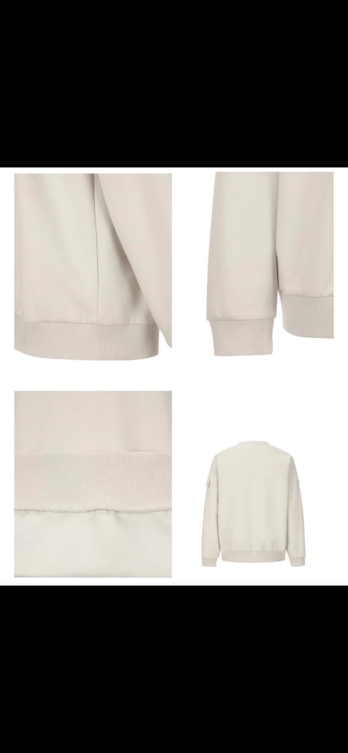 디스커버리 남여공용 아웃포켓 트레이닝 맨투맨 티 상품이미지3