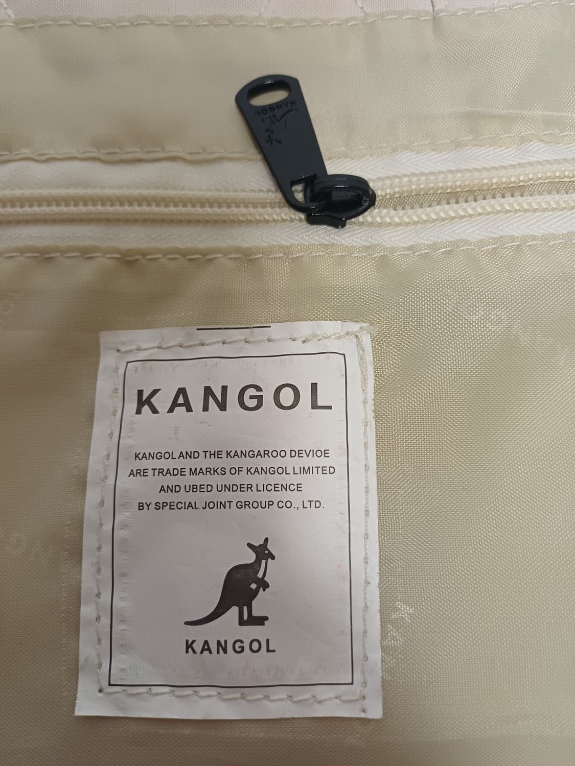 (정품) 캉골 퀼팅 버킷백/토트백 (퍼 방울 참 포함) 상품이미지5