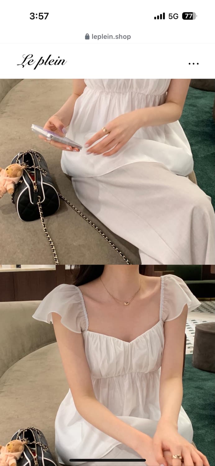 르플레인 엔젤 블라우스 상품이미지3