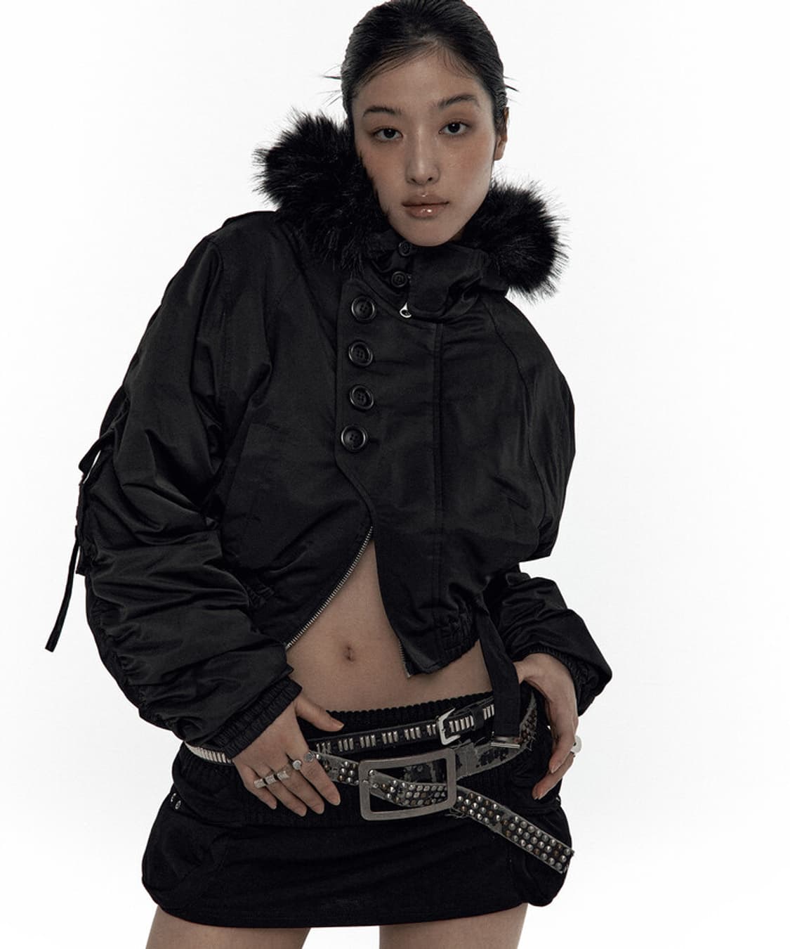 반품 전 판매 카시코 퍼패딩 퍼자켓 상품이미지1