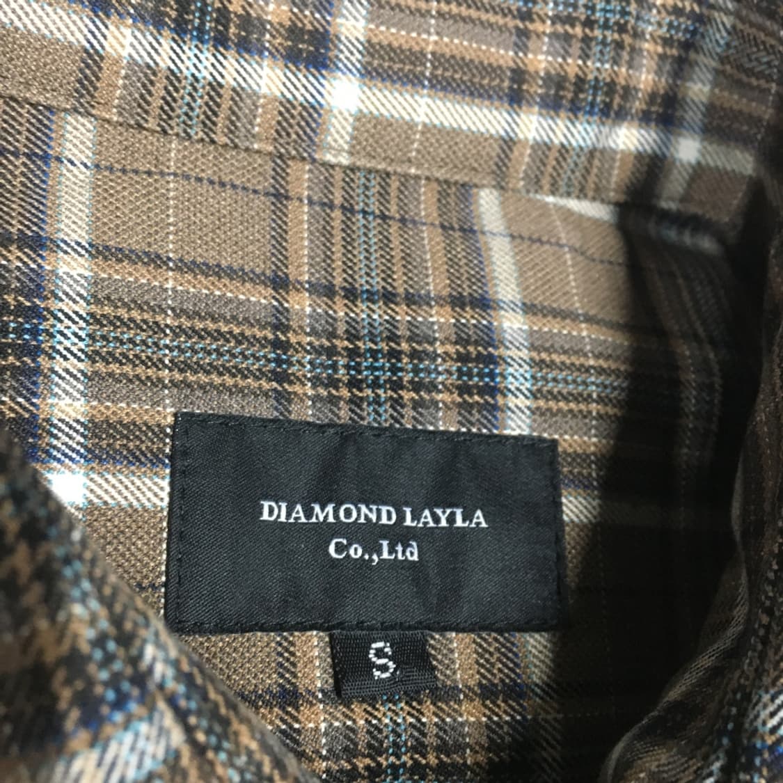 다이아몬드레이라 체크셔츠 CC23 상품이미지2