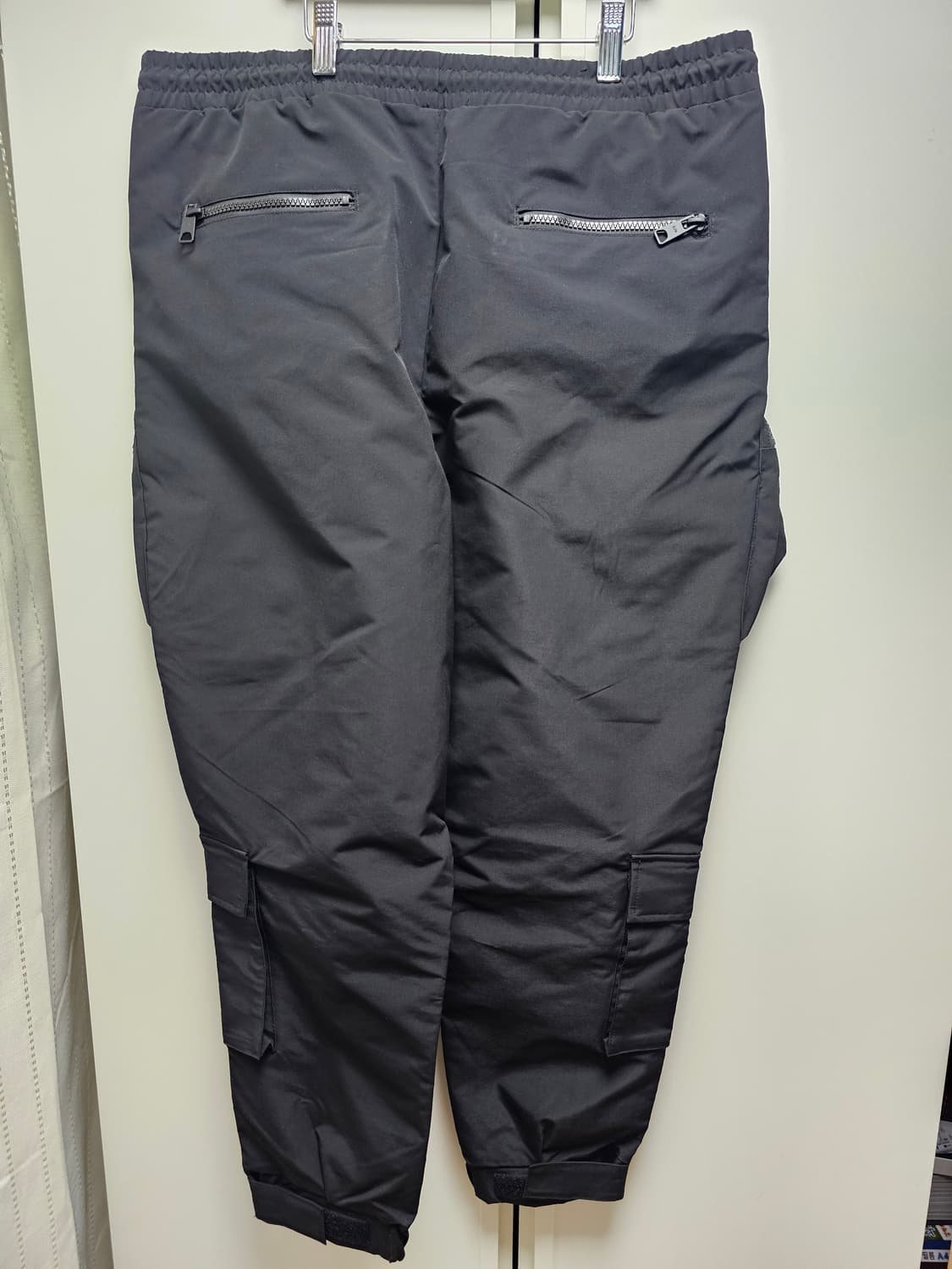 새상품 자라 테크니컬  카고 남성 블랙 팬츠 상품이미지2