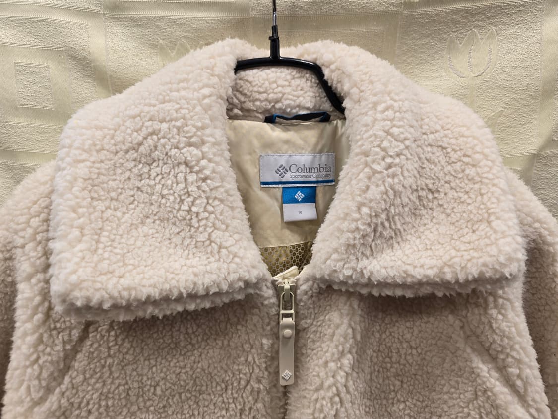 컬럼비아 옴니히트 뽀글이 자켓 아이보리 S 상품이미지2