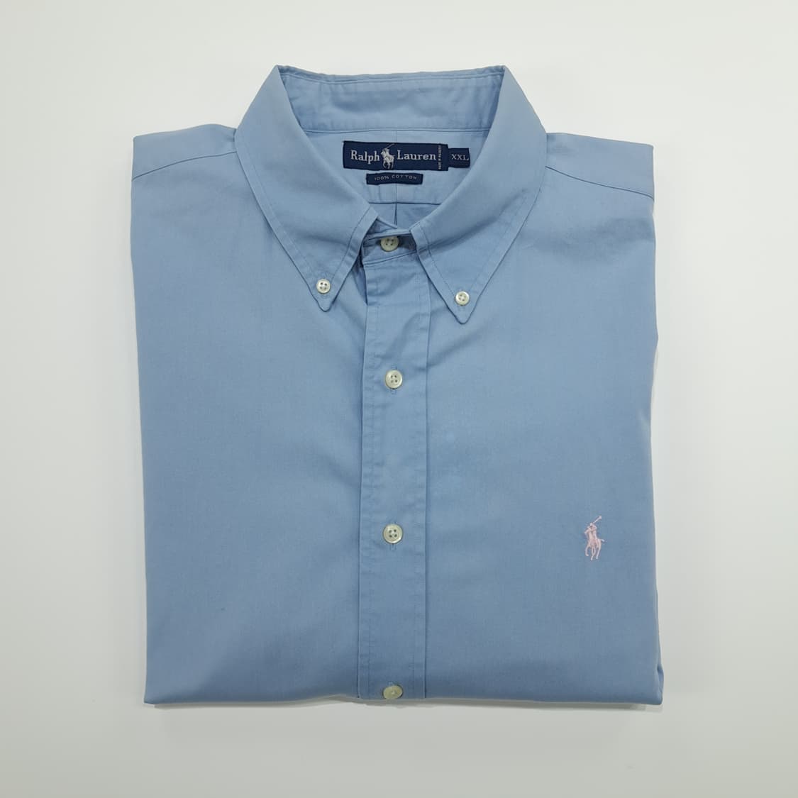 CN833 2XL 폴로 랄프로렌 스카이블루 긴팔 셔츠 남방 상품이미지9