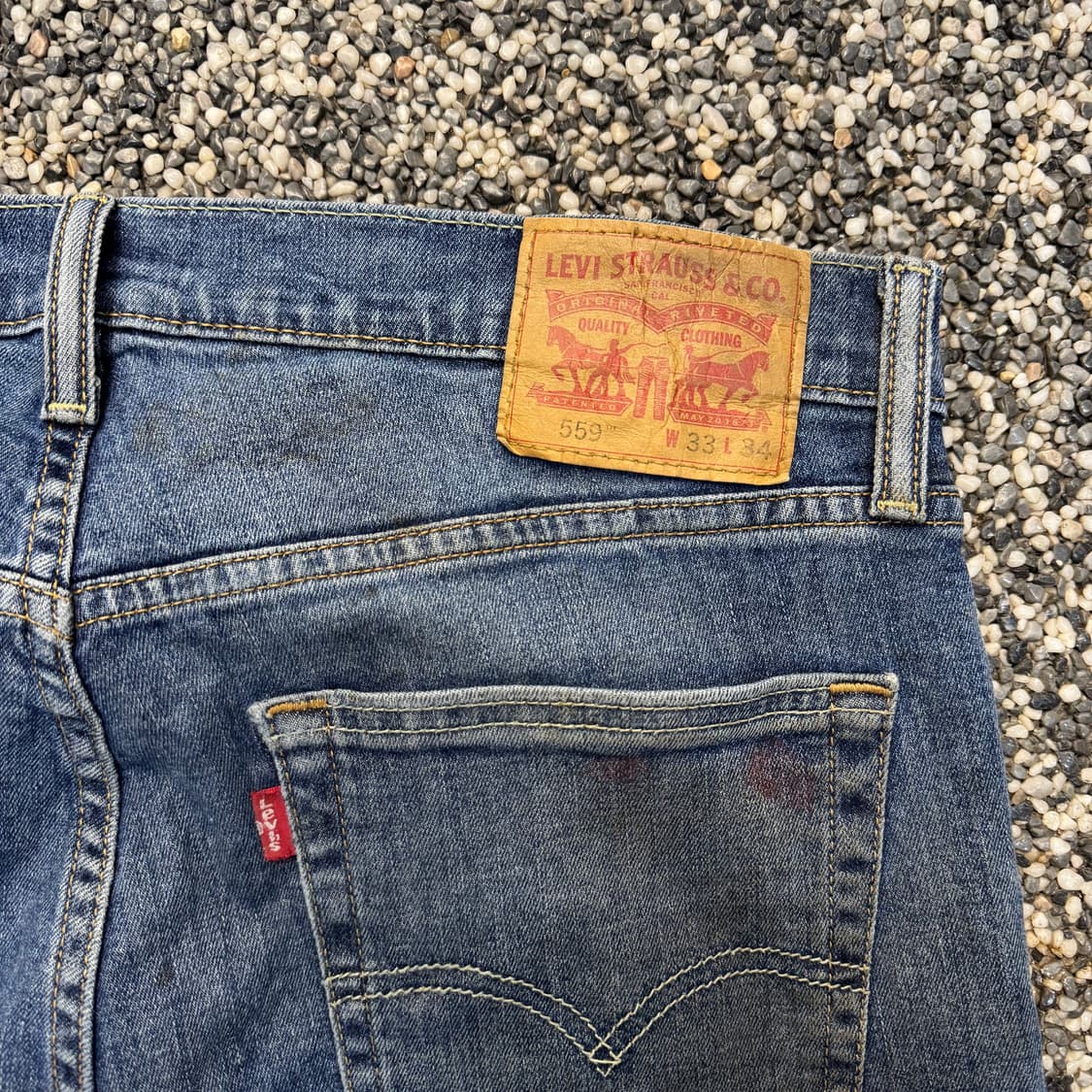 리바이스 559 더티 에이징 스트레이트 진 (34)   상품이미지6