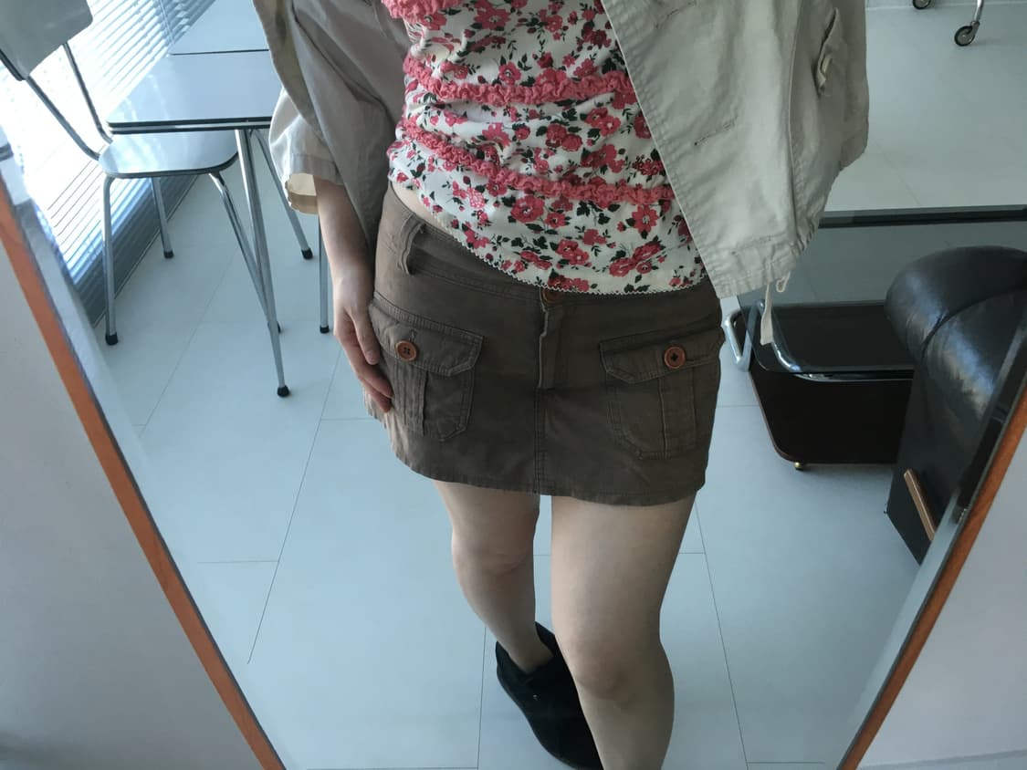 cargo pocket mini skirt 상품이미지6