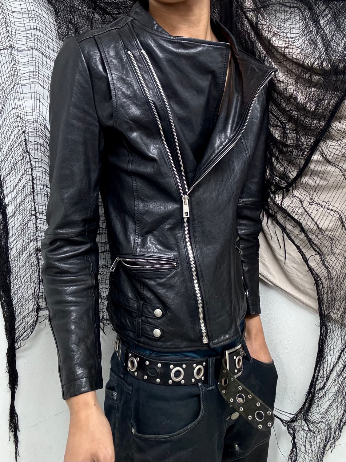 [SheepSkin] Two-Side Zippder Black Layer 상품이미지1