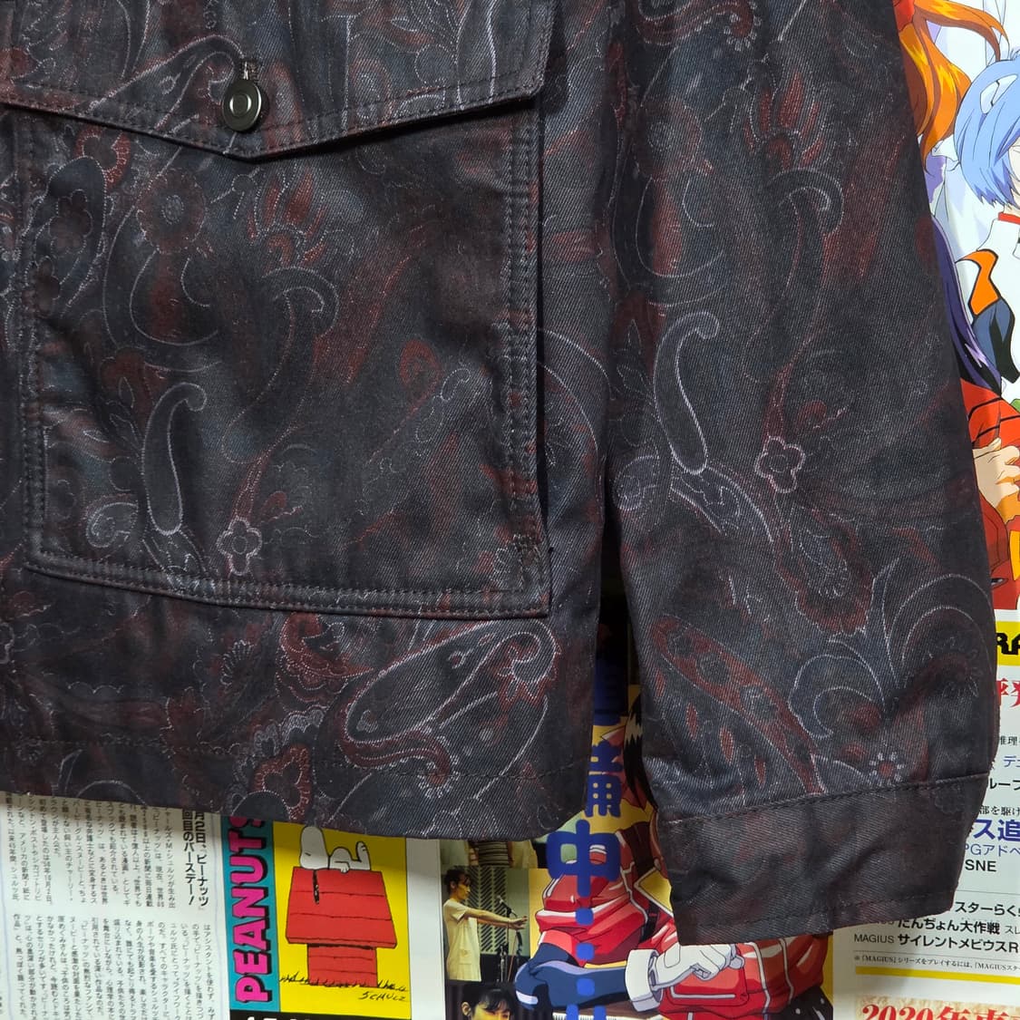 자라 에스닉 패턴 코팅 코튼 트러거 자켓정핏ㅇ 상품이미지4