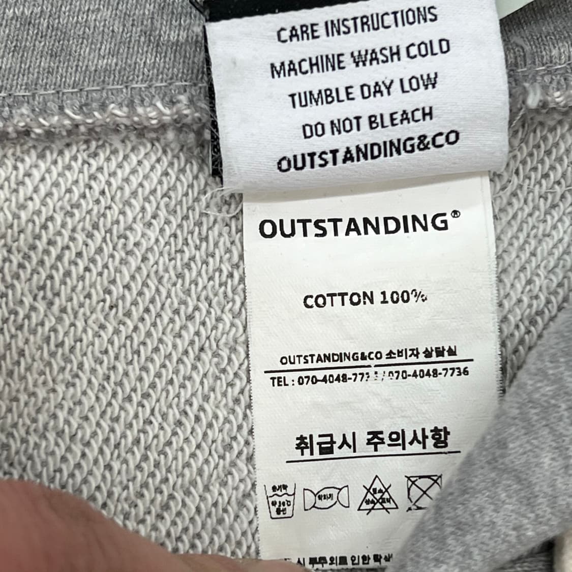 아웃스탠딩 빈티지 후드티 r3433 상품이미지9