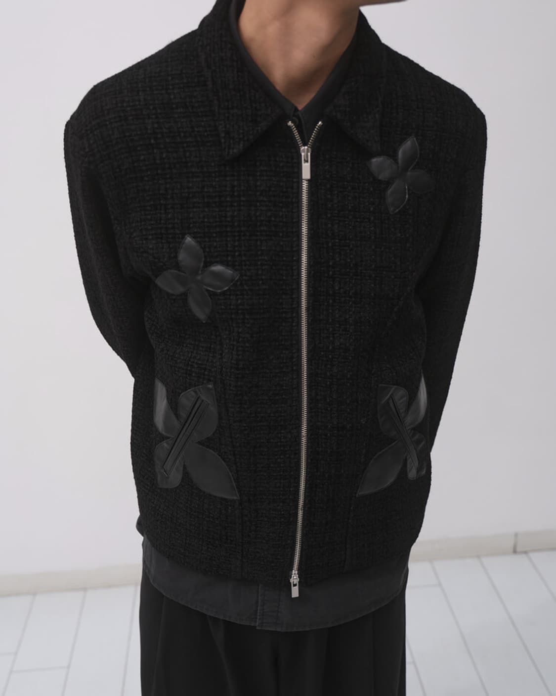 음양 eyc 낙화 트위드 자켓 상품이미지1