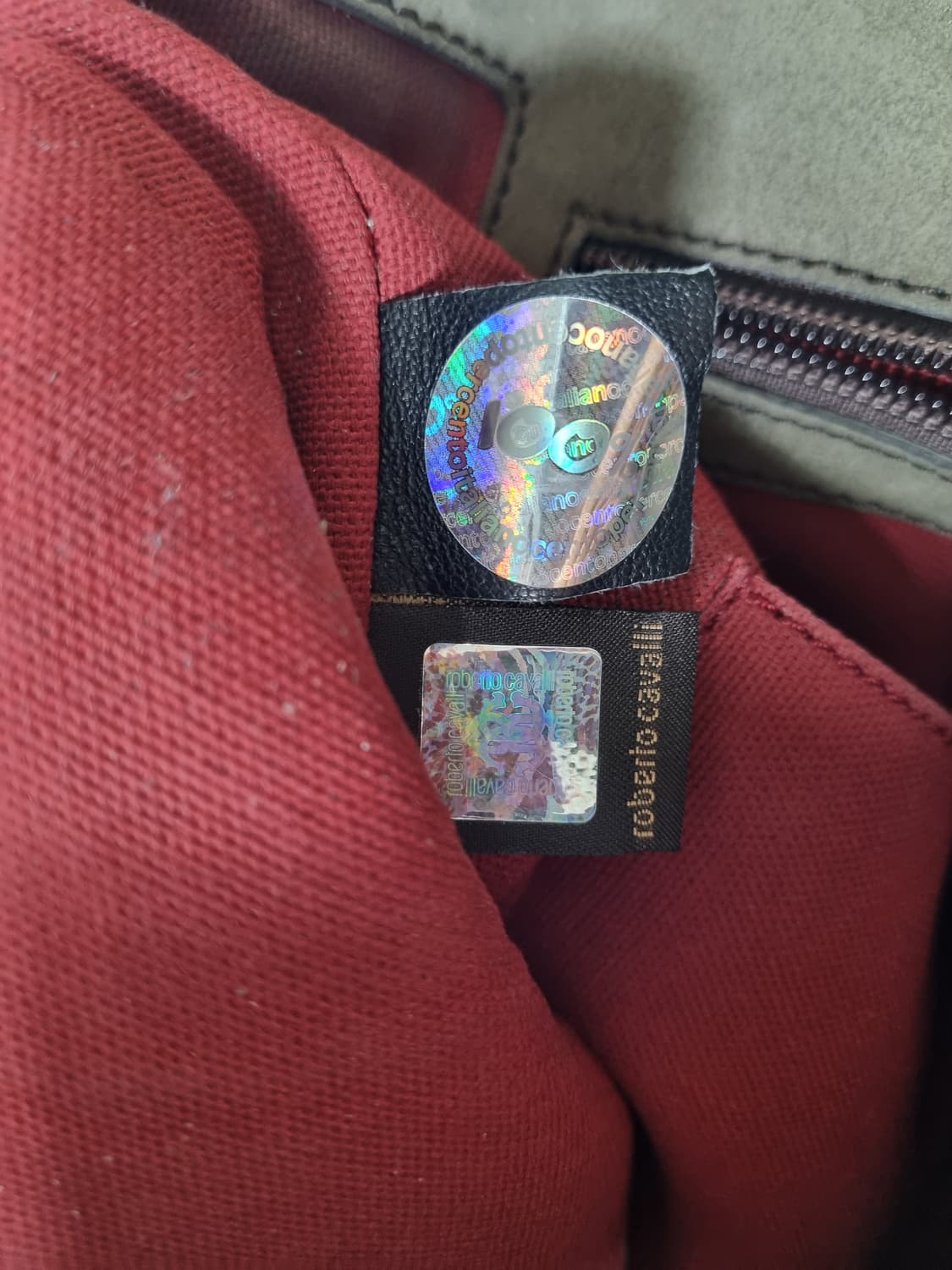 로베르토카발리 스웨이드 남성 크로스백 상품이미지6