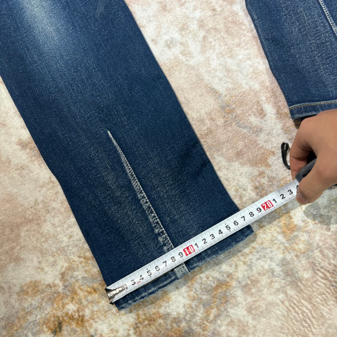 Green banana USA빈티지 자수 데님 팬츠 상품이미지10