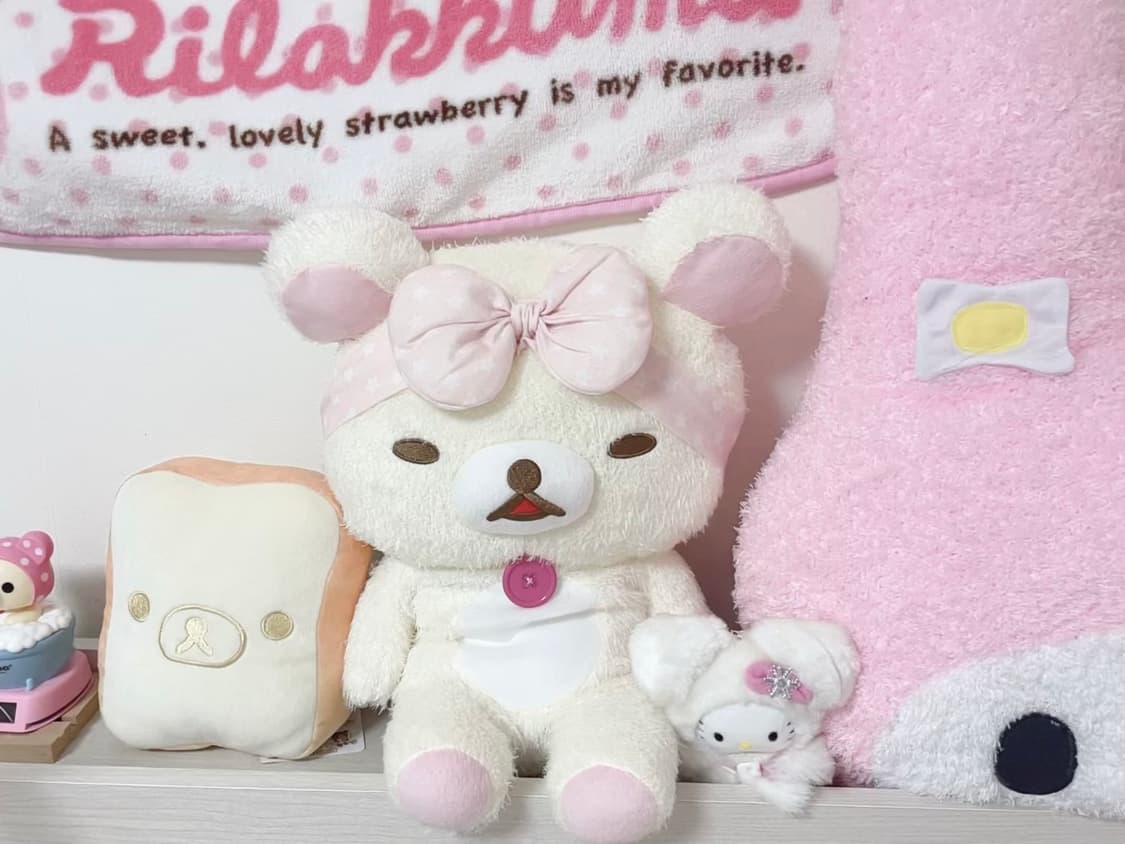 korilakkuma 코리락쿠마 고전코리락쿠마 파자마 인형 잠자는코리락 상품이미지2