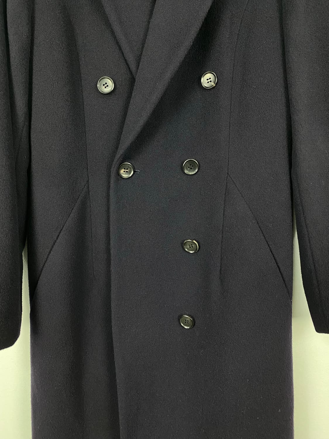 마크 바이 마크제이콥스 네이비 더블 코트 S 상품이미지3