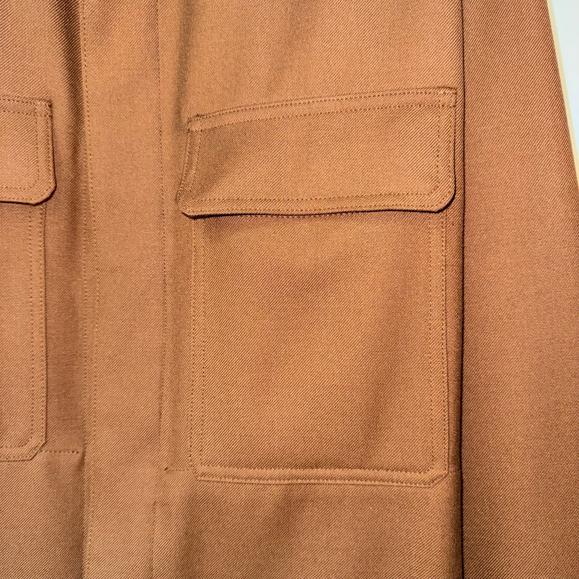 르메르 울 히드포켓 브라운 자켓 상품이미지4