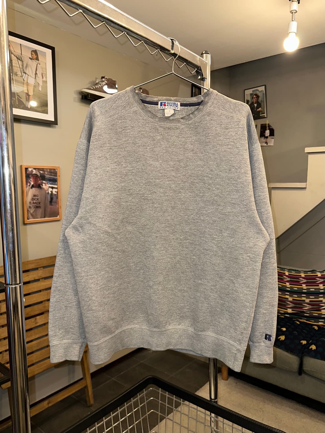 00’s Russell Athletic plain grey sweats 상품이미지3