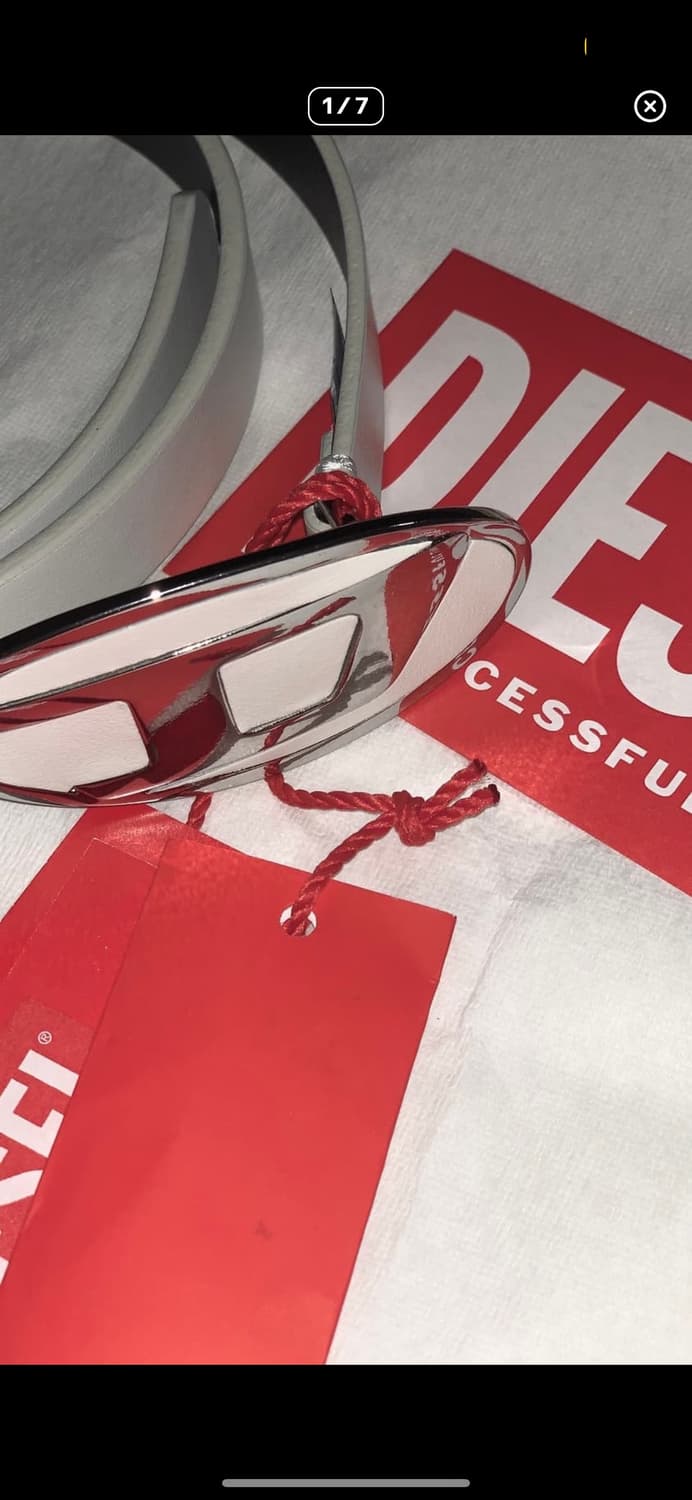 디젤 벨트 화이트 85  상품이미지1