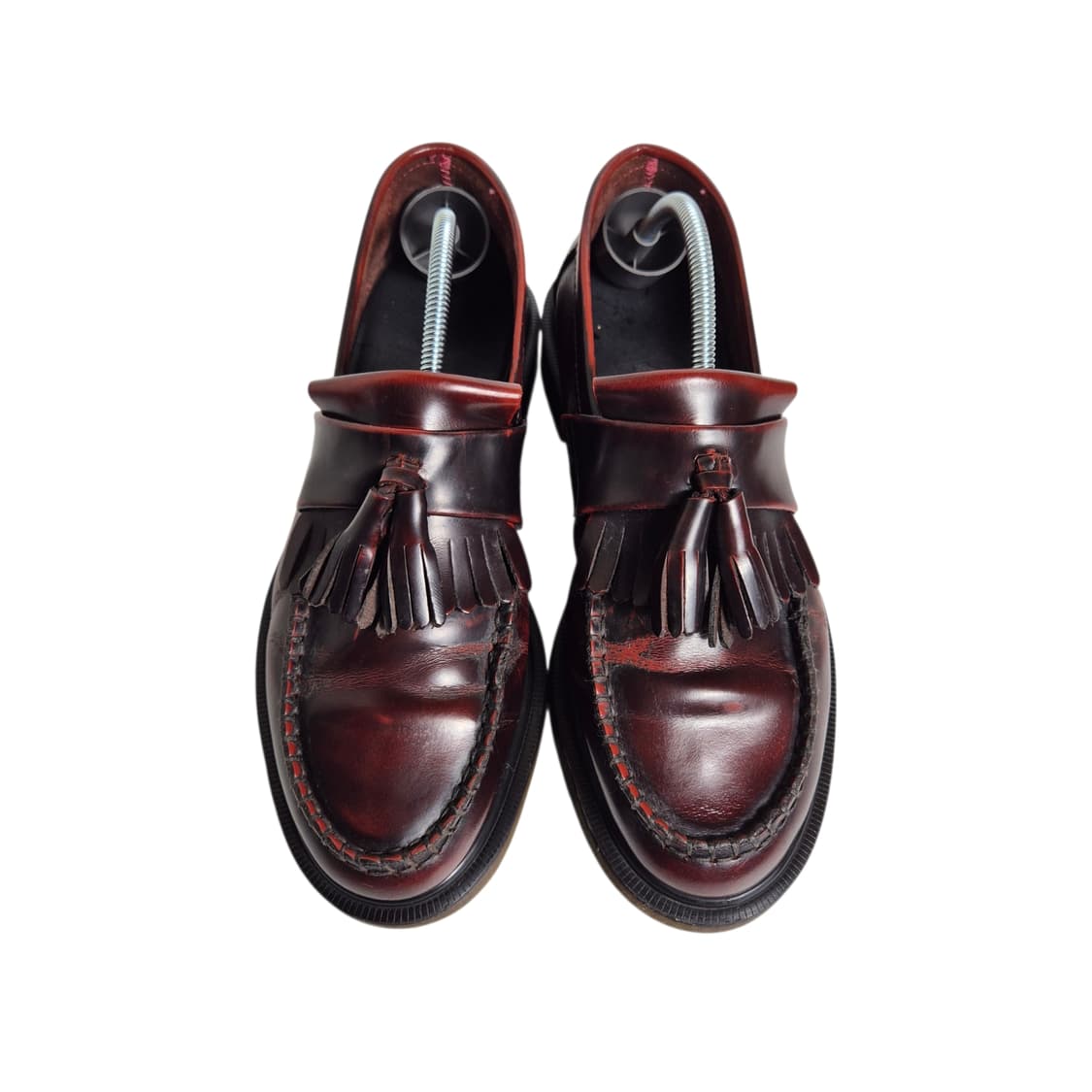 250-255) Dr.martens 닥터마틴 아드리안 테슬 로퍼 버건디 상품이미지5