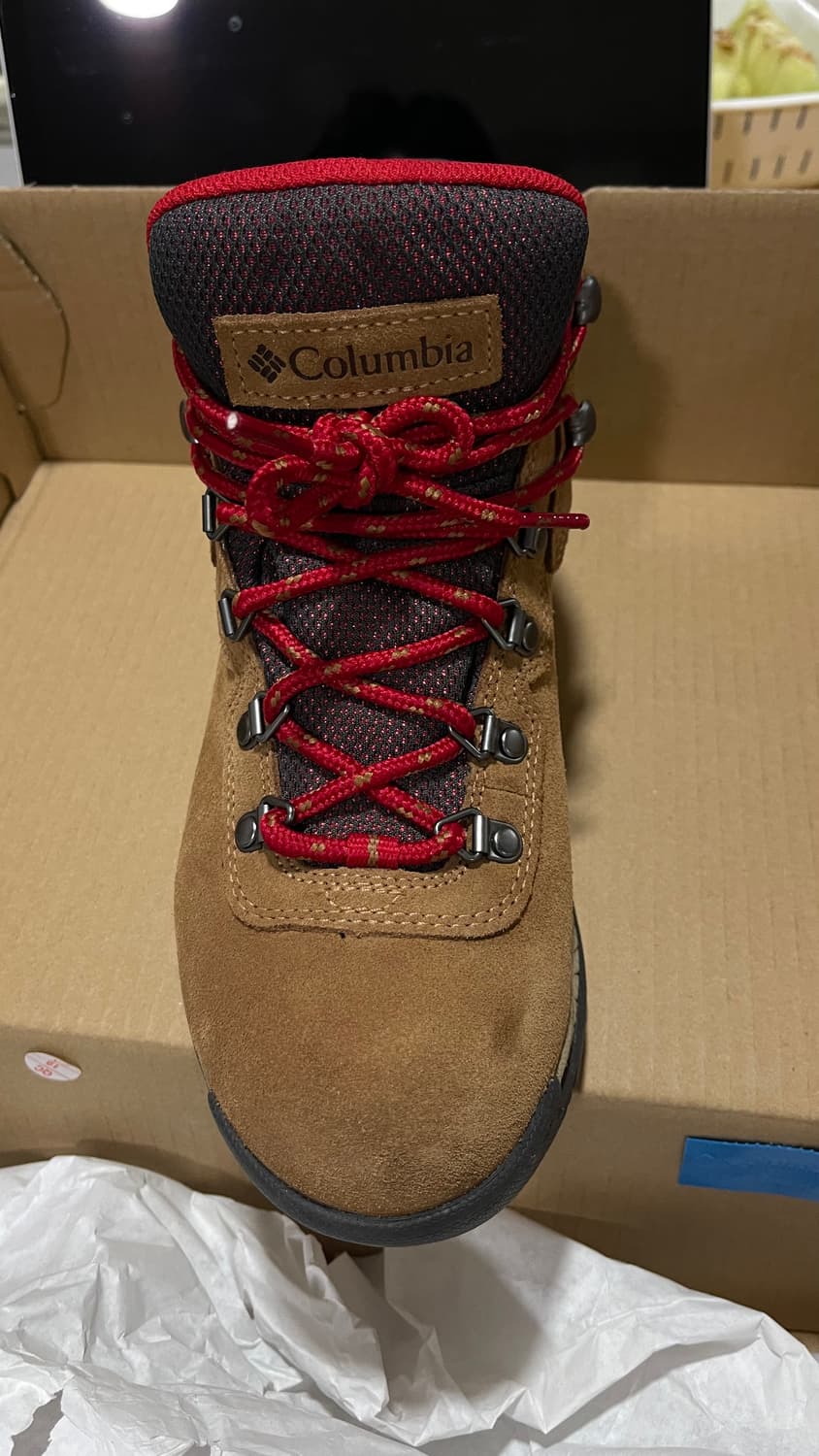 콜럼비아 방수 등산화 브라운컬러 240 상품이미지5