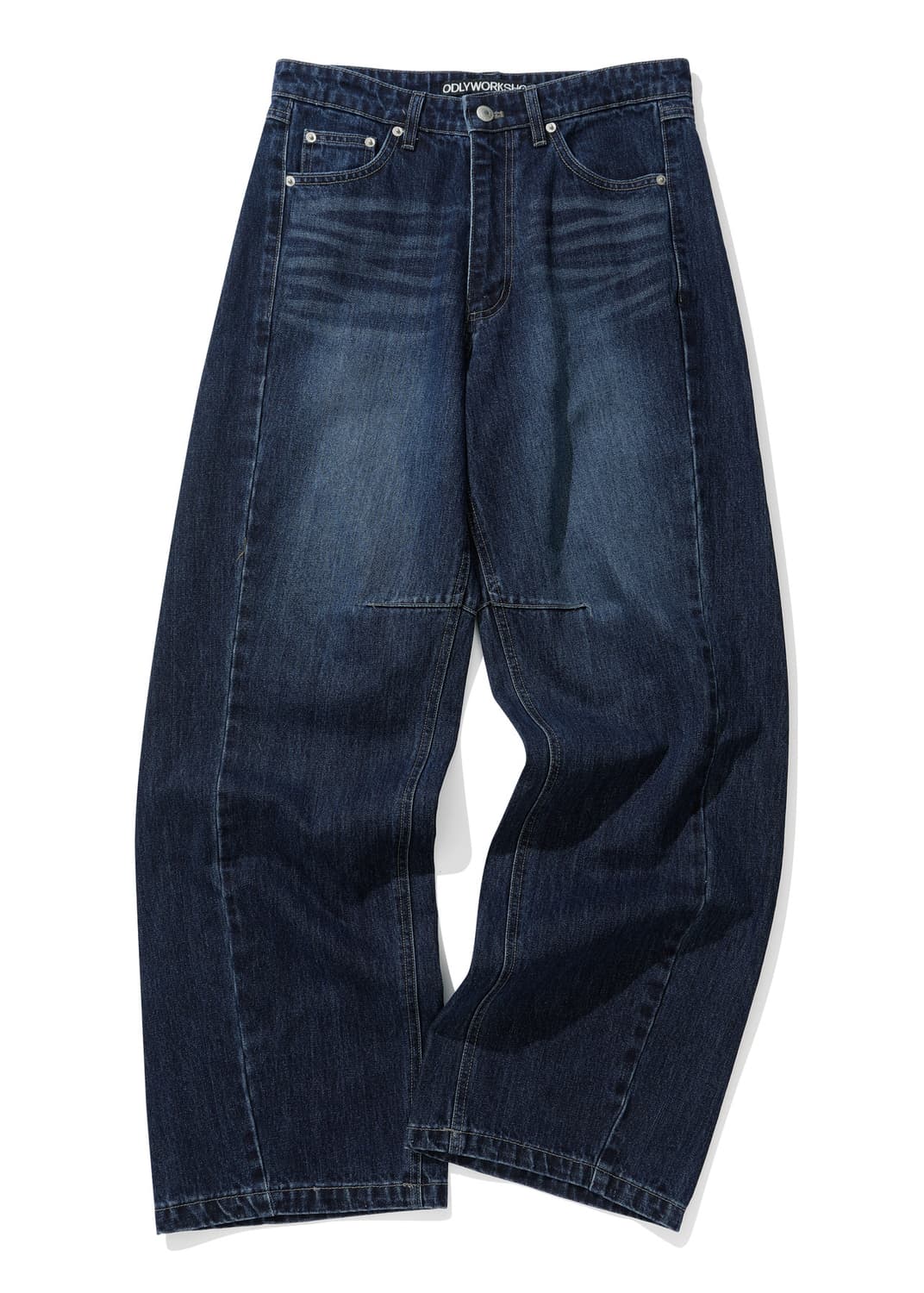 오들리워크샵 Wide Jeans Indigo 상품이미지1
