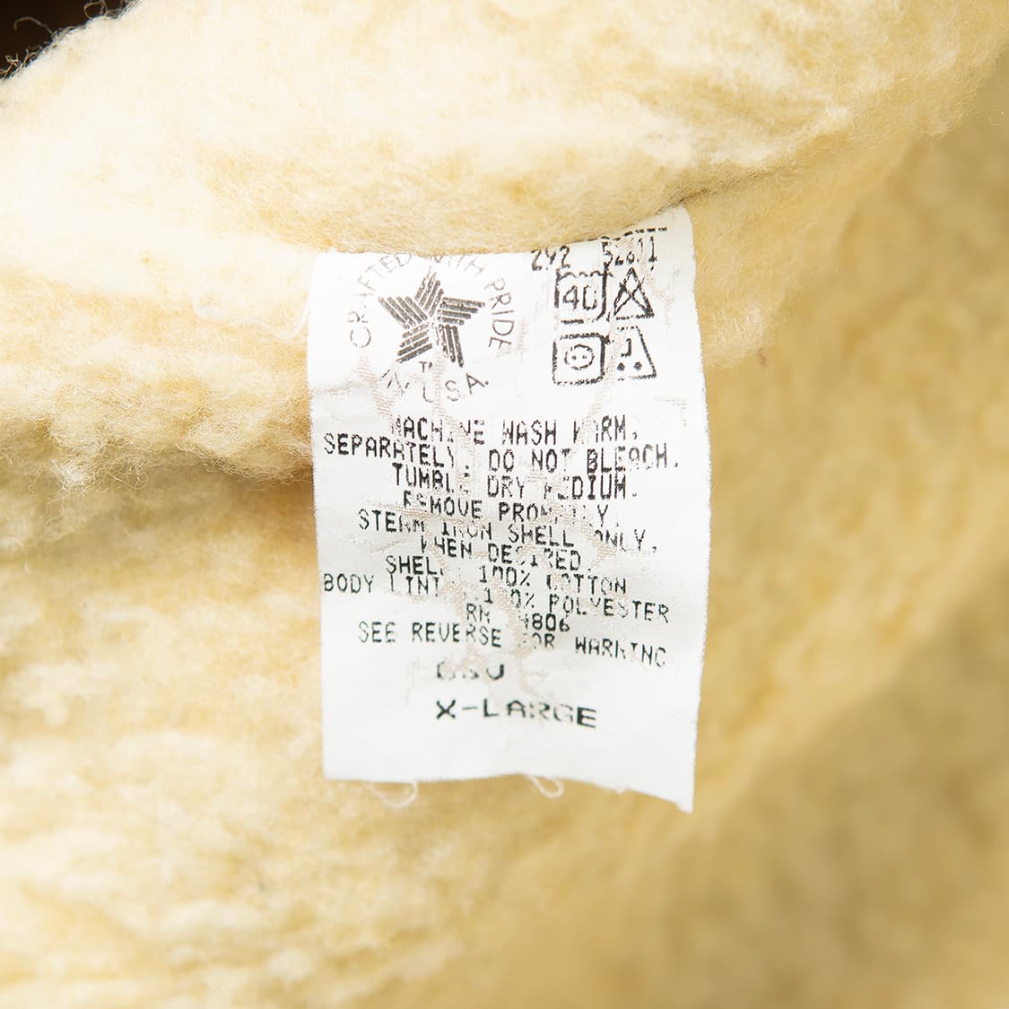 [110] 90s 칼하트 USA 유니온메이드 6SV 워크 헌팅 베스트  상품이미지7