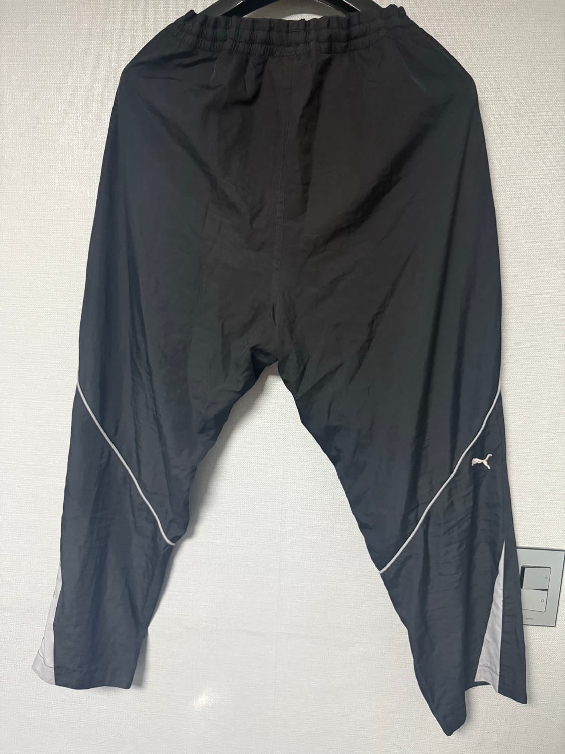 푸마 블랙 트레이닝 바지 L 상품이미지2