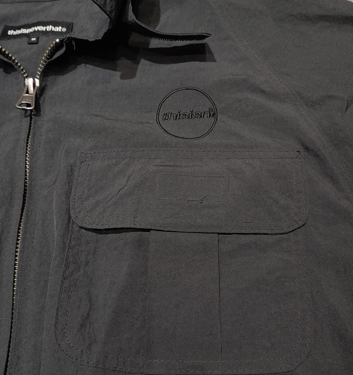 💥디스이즈네버댓 나일론 멀티포켓 바람막이 자켓 (M) 상품이미지6