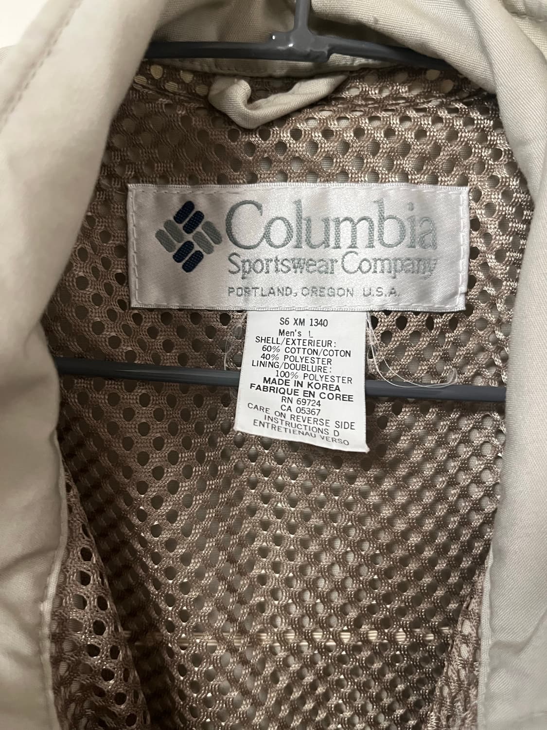 90‘s columbia fishing jacket 상품이미지7