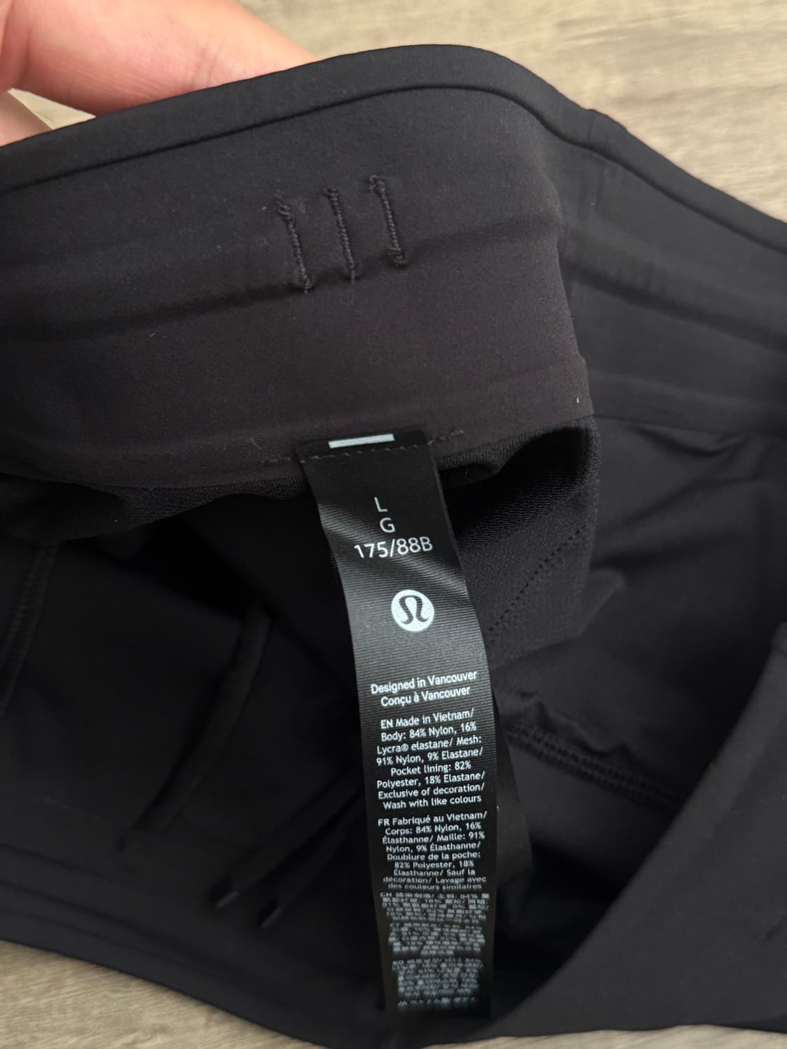 룰루레몬 패스트 앤 프리 하프 타이츠 8인치 L 상품이미지4