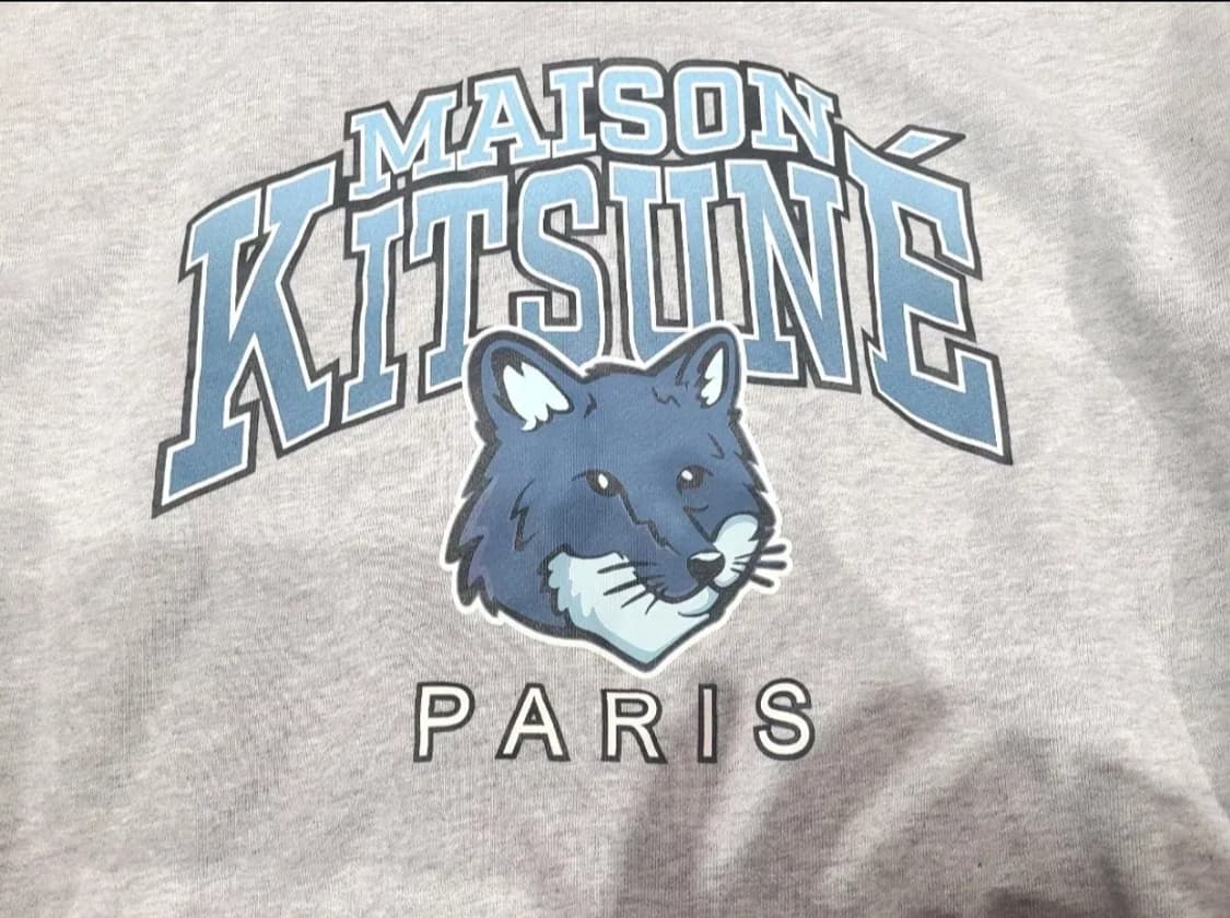 메종키츠네 캠퍼스 폭스 레귤러 맨투맨 상품이미지1