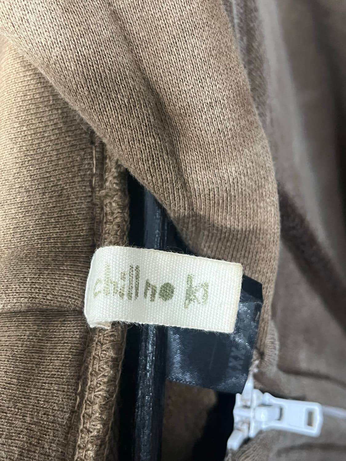 브라운 오리엔탈 프린팅 후드집업 상품이미지5