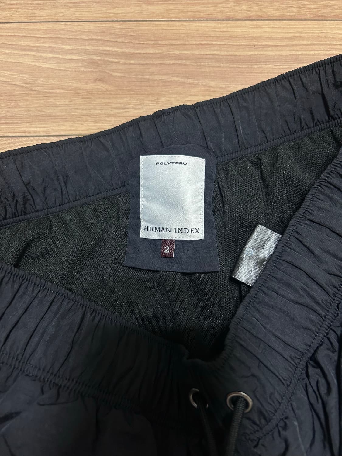 폴리테루 휴먼인덱스 인덱스 트랙 팬츠 다크 네이비/화이트 상품이미지5