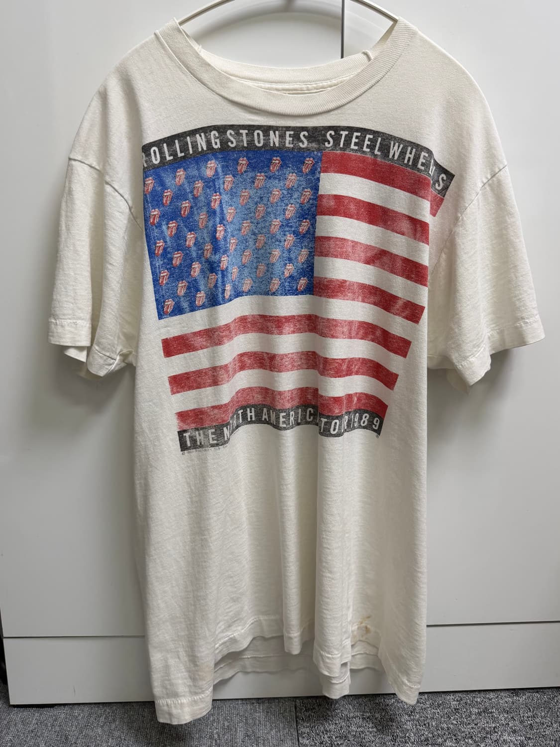 Rolling Stones 80s 북미투어 티셔츠 상품이미지1