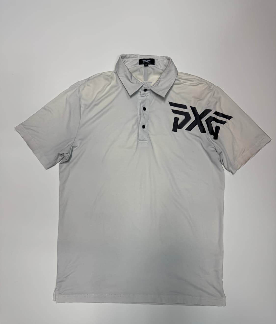 PXG 정품 화이트 나일론 기능성 골프 반팔 카라티 상품이미지1