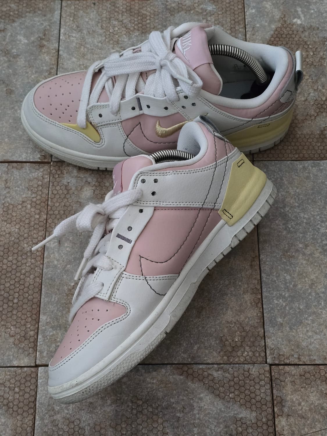 (245)나이키 덩크 로우 디스럽트 2 핑크 옥스포드 상품이미지5