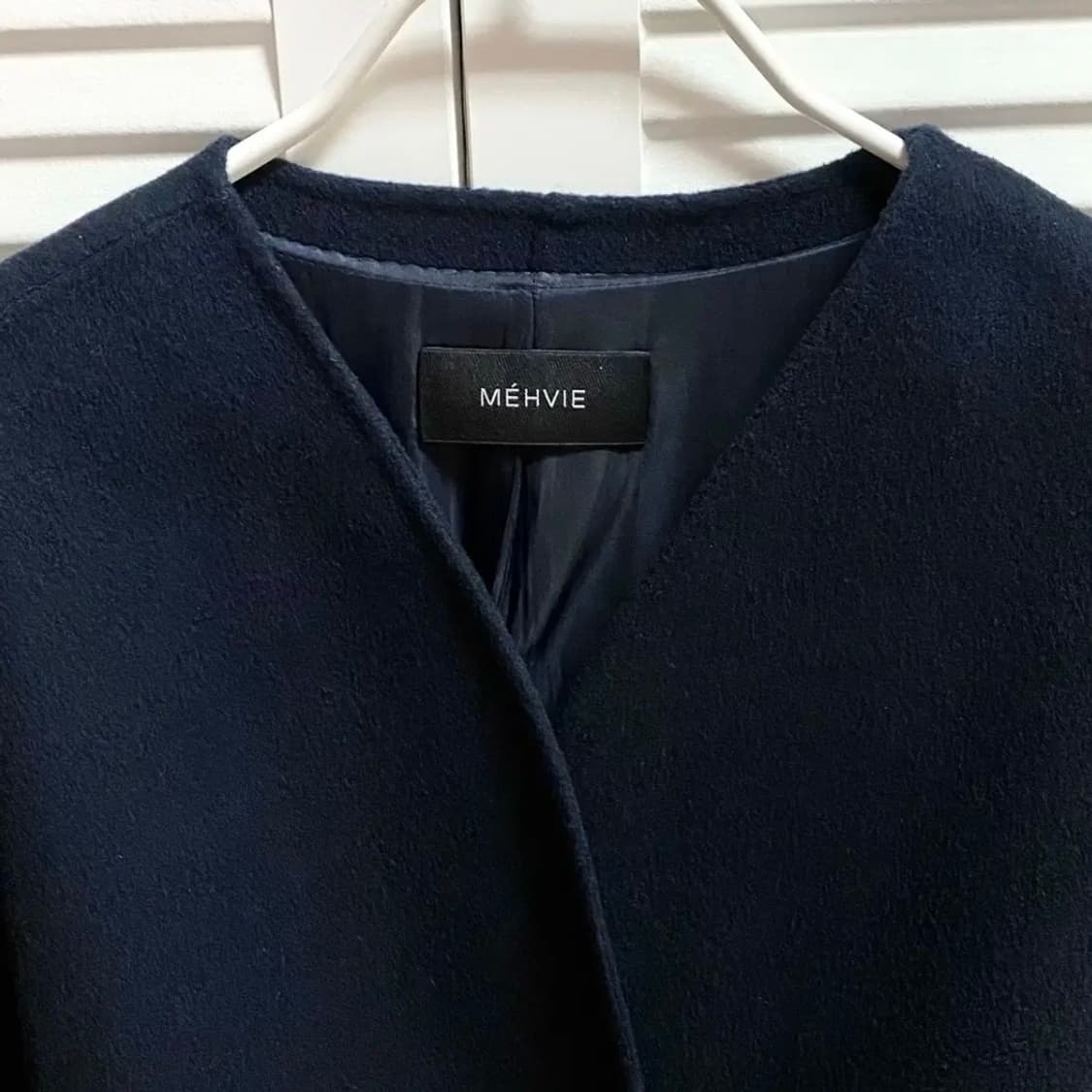 메비 이안 하프코트 블루뉘 상품이미지4