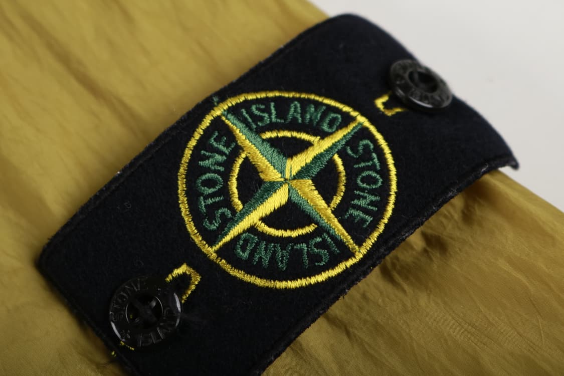 [L] 스톤아일랜드 21fw 크링클랩스 옐로우 나일론 오버셔츠 자켓 상품이미지4