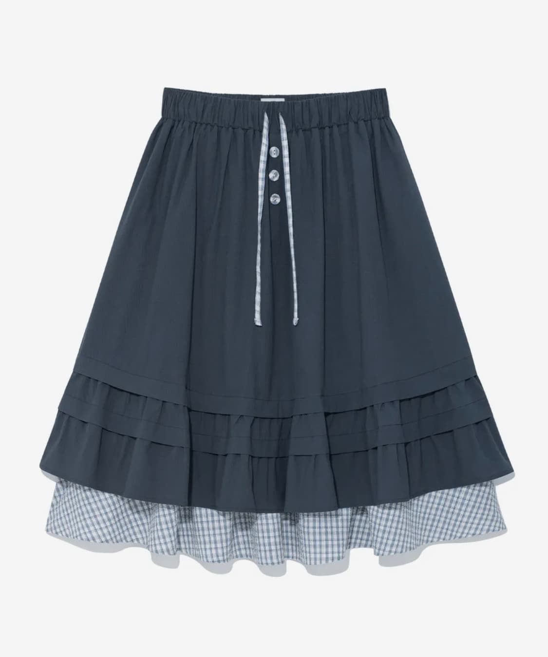 더콜디스트모먼트 레이어드 스커트 치마 상품이미지1