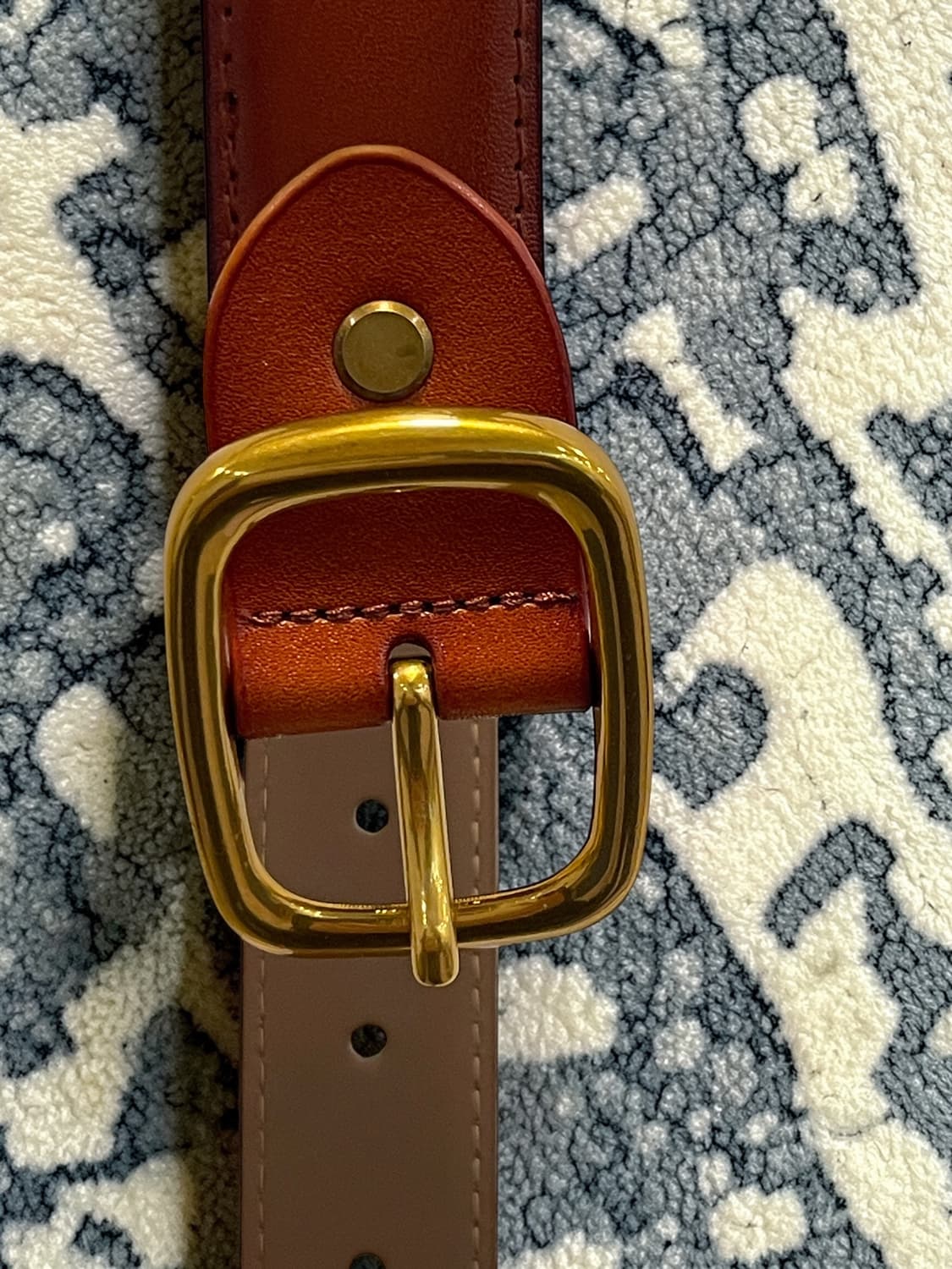 프리미엄 브라스 버클 가죽벨트 유니섹스 상품이미지6